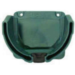 Corte seccional de bebedero doble pared polietileno verde JFC DBL4