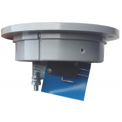 Contactos del final de carrera del sensor de membrana A-100 para silos y tolvas de materiales sólidos.